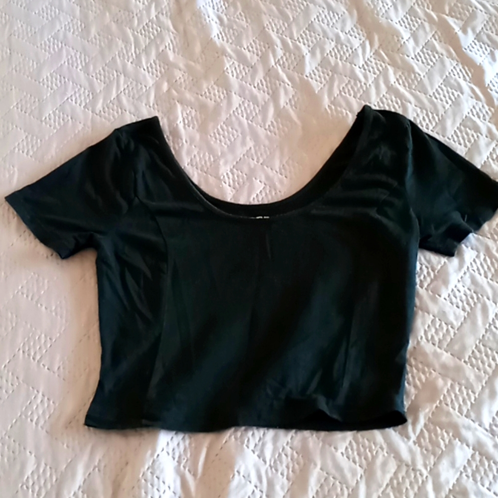 Black Crop Top